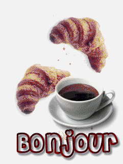 Gif animé bonjour